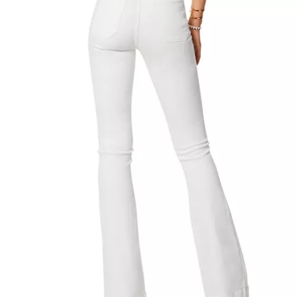 Ramy Brook white Button-Fly Pants - Picture 3 of 4